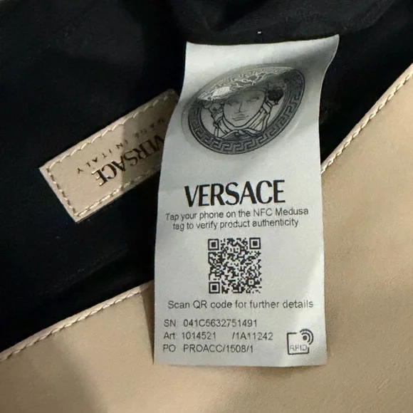 Versace Quilted Shoulder Bag -NWOT - Picture 7 of 7